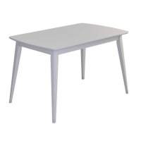 Стол  Одиссей-1  (Белый/ноги Белый/шпон Бук)