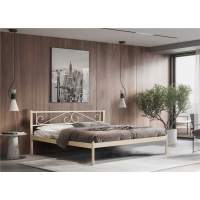 Кровать ШАРМ (140х200/металлическое основание) Бежевый Кровать ШАРМ (140х200/металлическое основание) Бежевый