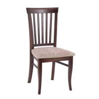 Стул полумягкий Лотос (Темный орех/ткань Опера беж)