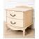 Тумбочка прикроватная "Джульетта" 2 ящ. (без покраски) Вис