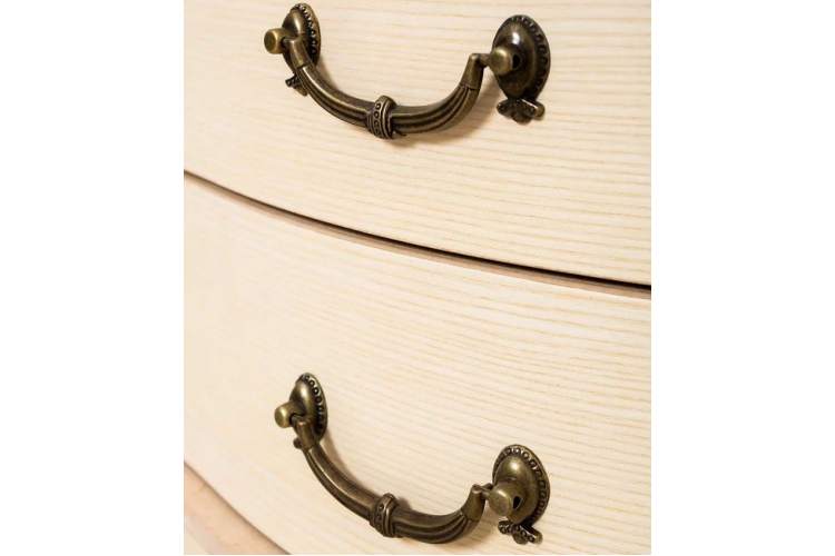 Тумбочка прикроватная "Джульетта" 2 ящ. (без покраски) Вис-3