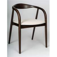 Полукресло венское Diona (темный орех/ткань Тесла 01)