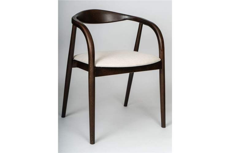 Полукресло венское Diona (темный орех/ткань Тесла 01)