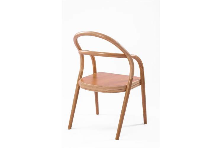 Полукресло венское Orion (натуральный) жесткое сиденье-3