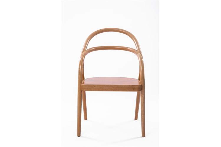 Полукресло венское Orion (натуральный) жесткое сиденье-6