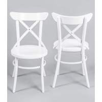 Стул венский Terra (белый) жесткое сиденье