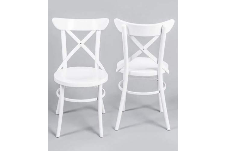 Стул венский Terra (белый) жесткое сиденье