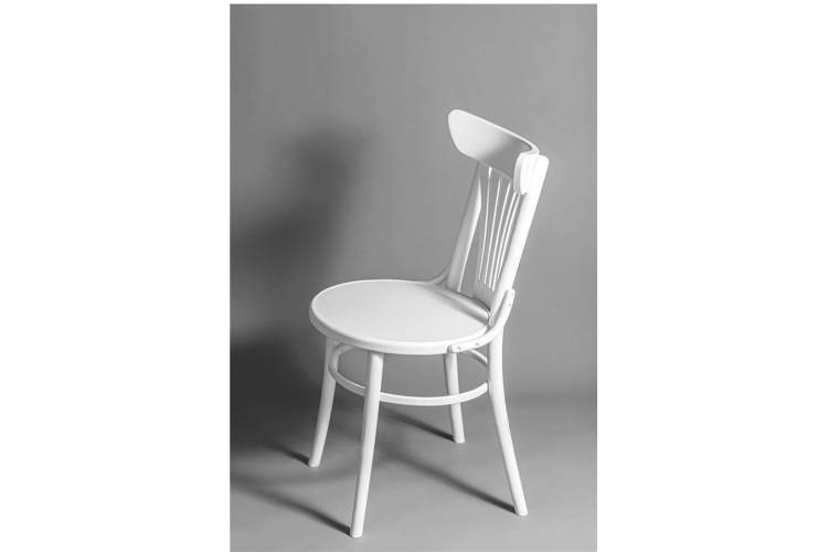Стул венский Uranus (белый) жесткое сиденье