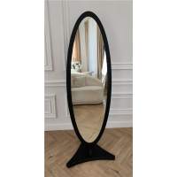 Зеркало напольное "Версаль" (черный матовый)