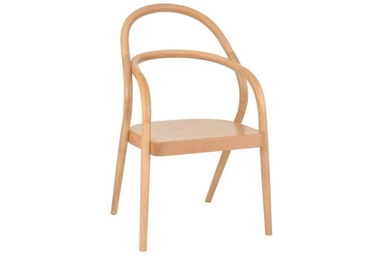 Полукресло венское Orion (натуральный) жесткое сиденье