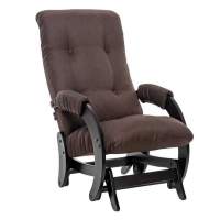 Кресло-маятник Модель 68 (венге / ткань Malmo 28) в гостиную