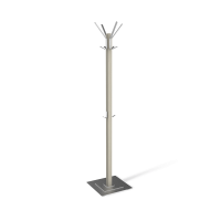 Вешалка Альберто CR-11 Sheffilton (беленый/алюмин.мет)