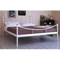 Кровать двуспальная  Luna  (160х200/металлическое основание) Белый Кровать двуспальная  Luna  (160х200/металлическое основание) Белый