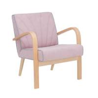 Кресло Шелл (Дуб / ткань Soro 61, Кант Fancy 85) в гостиную