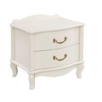 Тумбочка прикроватная  Джульетта  2 ящ. (молочный дуб ) Вис в гостиную