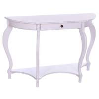 Консоль  Реин  (молочный дуб) Вис