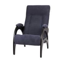 Кресло Аура 41 (Венге / Verona Denim blue / Без лозы) в гостиную