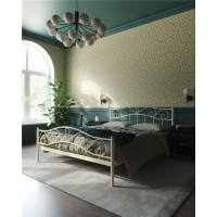 Кровать с изножьем "Глэдис" (180х200/ноги металл/цвет Бежевый) Кровать с изножьем "Глэдис" (180х200/ноги металл/цвет Бежевый)