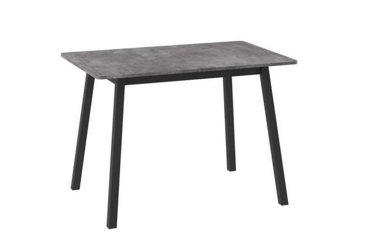 Cтол "ТИРК RADIAL-94" раздвижной (Дымчатая керамика/черный) 94(126)х64