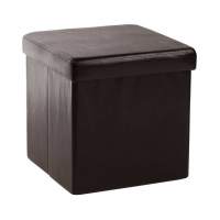 Пуф складной ПФ-9 (Черный)