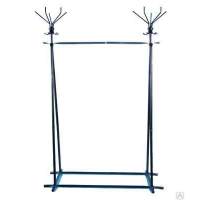 Вешалка групповая Алла-1300ПК Чёрная