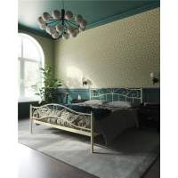 Кровать с изножьем "Глэдис" (160х200/ноги металл/цвет Бежевый) Кровать с изножьем "Глэдис" (160х200/ноги металл/цвет Бежевый)