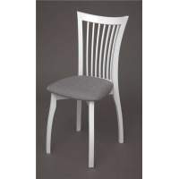 Стул  Милорд №16   (Белый/Tesla silver)