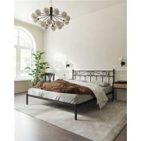 Кровать  Франческа  без изножья (120х200/ноги металл/цвет Черный) Кровать  Франческа  без изножья (120х200/ноги металл/цвет Черный)