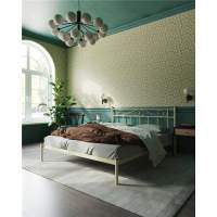 Кровать  Франческа  без изножья (120х200/ноги металл/цвет Бежевый) Кровать  Франческа  без изножья (120х200/ноги металл/цвет Бежевый)