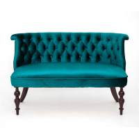 Диван Бархат (темный тон / 23 - изумрудный) в гостиную