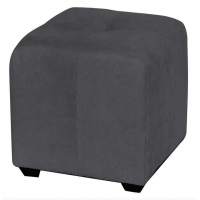 Пуф  Николь  Графит велюр