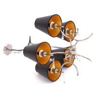 Люстра арт. 3030 (Е14, 5х40W) Черный