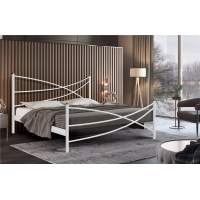 Кровать Лиана (120х200/металлическое основание) Белый Кровать Лиана (120х200/металлическое основание) Белый