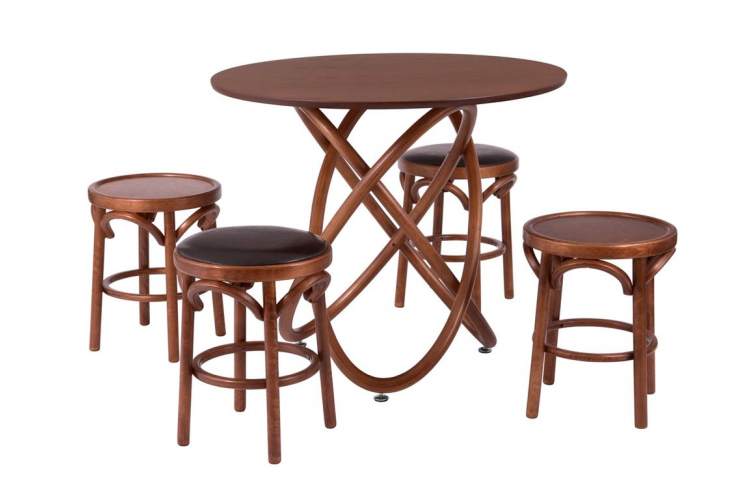 Стол не раскладной Линц (Средний тон)-3