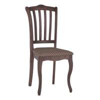 Стул Ланна С7а (тон 317 т. коричневый/ткань Вивальди ромб 05)