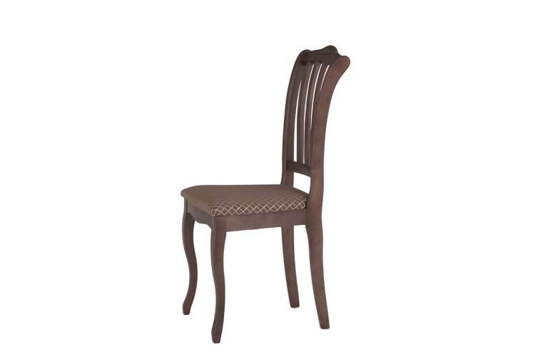 Стул Ланна С7а (тон 317 т. коричневый/ткань Вивальди ромб 05)-2