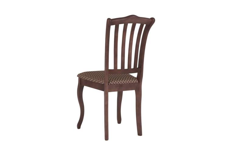 Стул Ланна С7а (тон 317 т. коричневый/ткань Вивальди ромб 05)-3