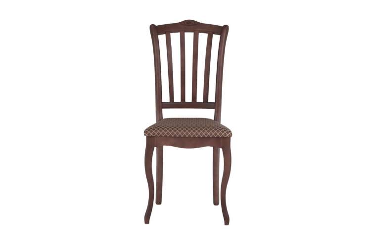 Стул Ланна С7а (тон 317 т. коричневый/ткань Вивальди ромб 05)-4