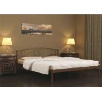 Кровать двуспальная Волна (120х200/металлическое основание) Бежевый Кровать двуспальная Волна (120х200/металлическое основание) Бежевый