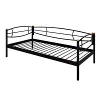 Кушетка Аура (90х200/металлическое основание) Черный Кушетка Аура (90х200/металлическое основание) Черный