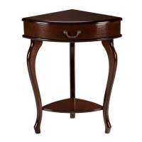 Консоль угловая "Элегант" (орех) Вис