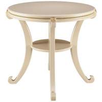 Стол журнальный  Глория М  (дуб шампань) Вис