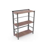 Стеллаж СЛС-1/800 (ясень темный шимо) в гостиную