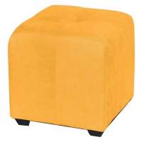 Пуф  Николь  желтый велюр