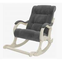 Кресло-качалка Сенатор 77 (Verona Antrazite Grey/Дуб Шампань)