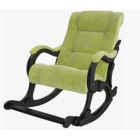 Кресло-качалка Сенатор 77 (Венге / Verona Apple Green)