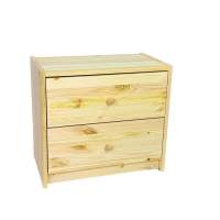 Тумба прикроватная Раст-2DW (натуральный) 52х30х46