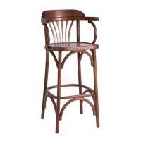 Стул барный 750 Венский твердый (средний тон)