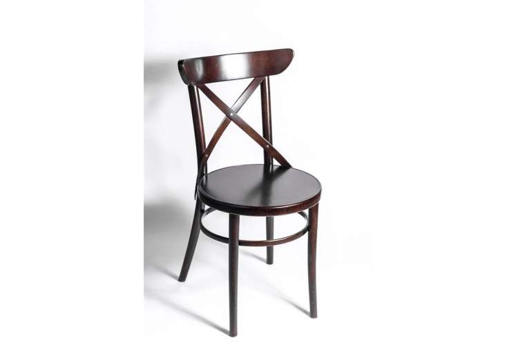 Стул венский Terra (темный орех) жесткое сиденье-1