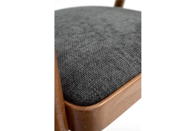 Полукресло венское Mercurius (светлый орех/ткань Графит)-5